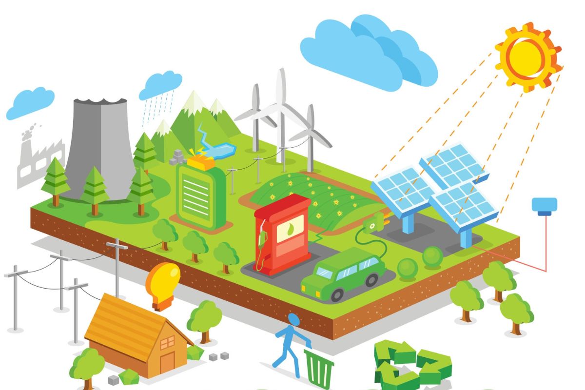 The green economic trend is still in the development focus of many countries