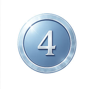 Rank 4 medal
