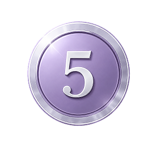 Rank 5 medal