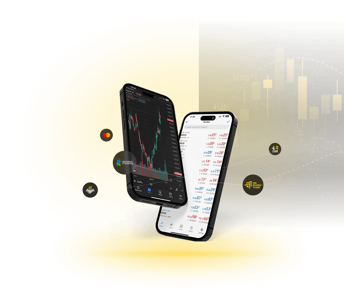 Open your account.Apply in minutes.