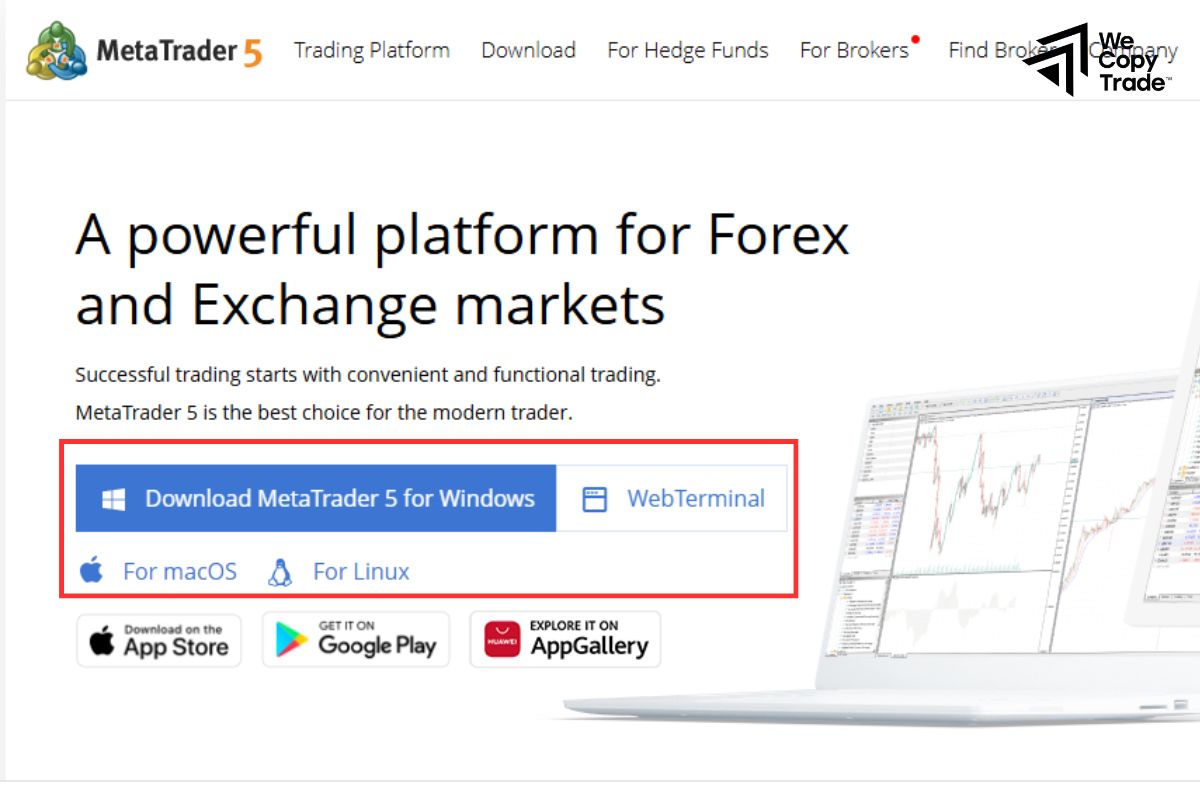 Download and Install MT5