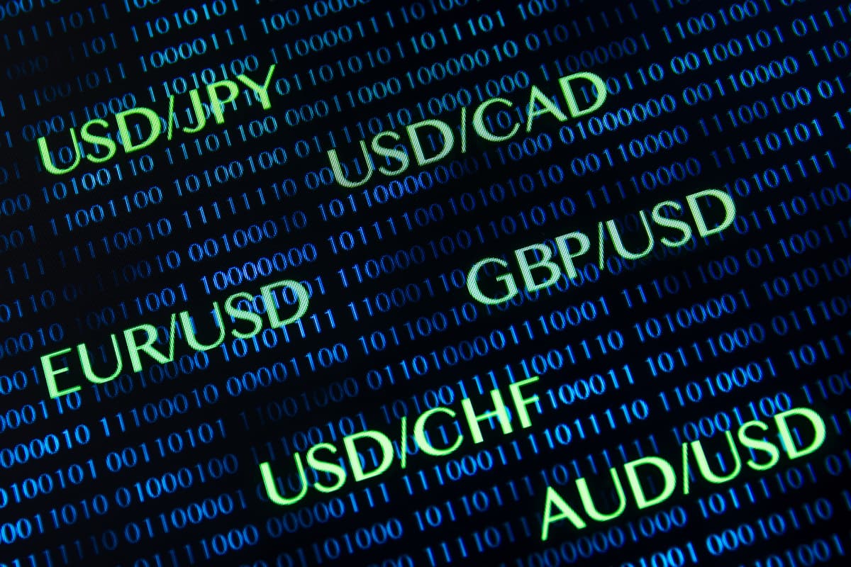 Types of currency pair correlations