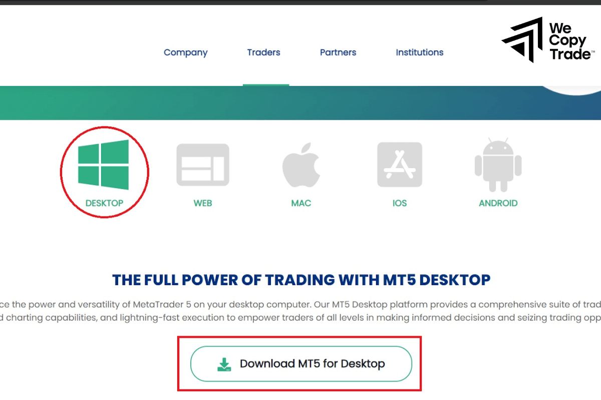 Download MetaTrader 5