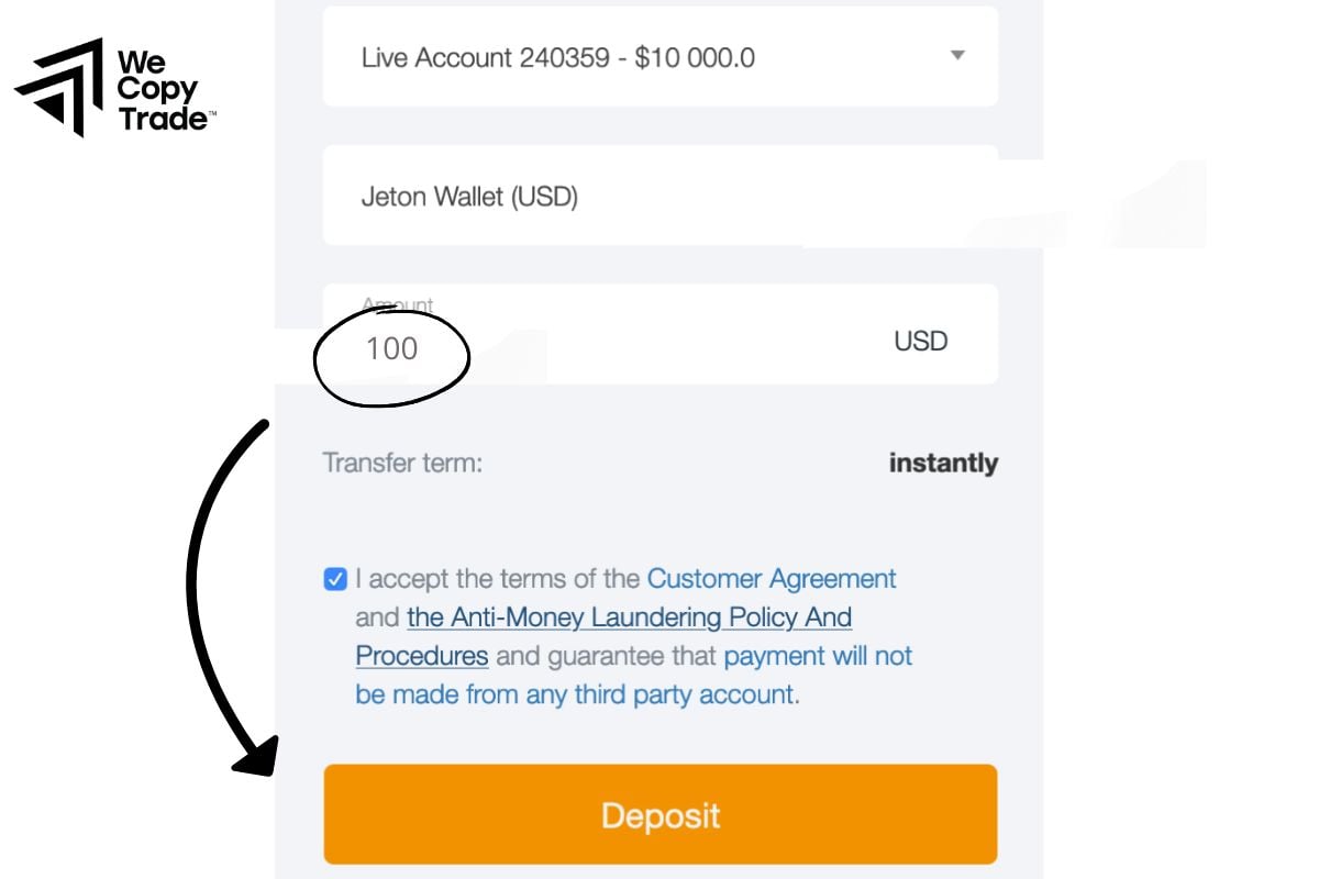 How to deposit and withdrawal methods into a Forex account