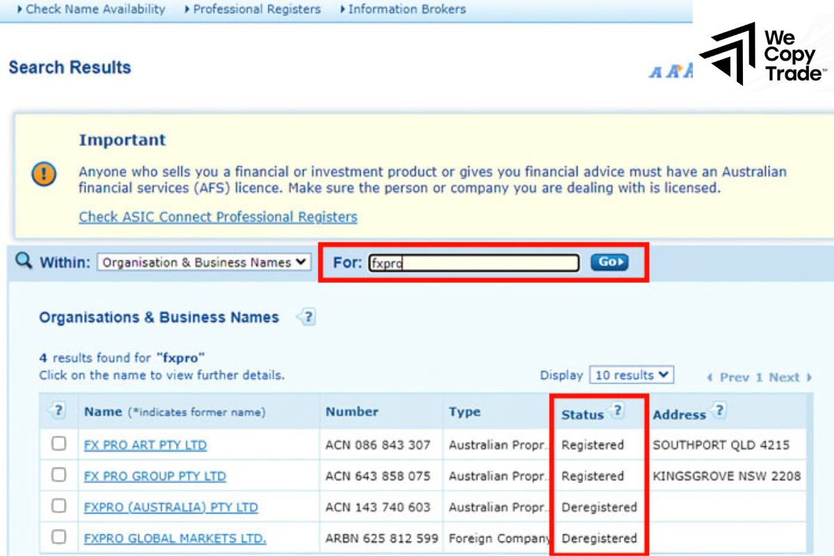 How to know if a broker is licensed or not?