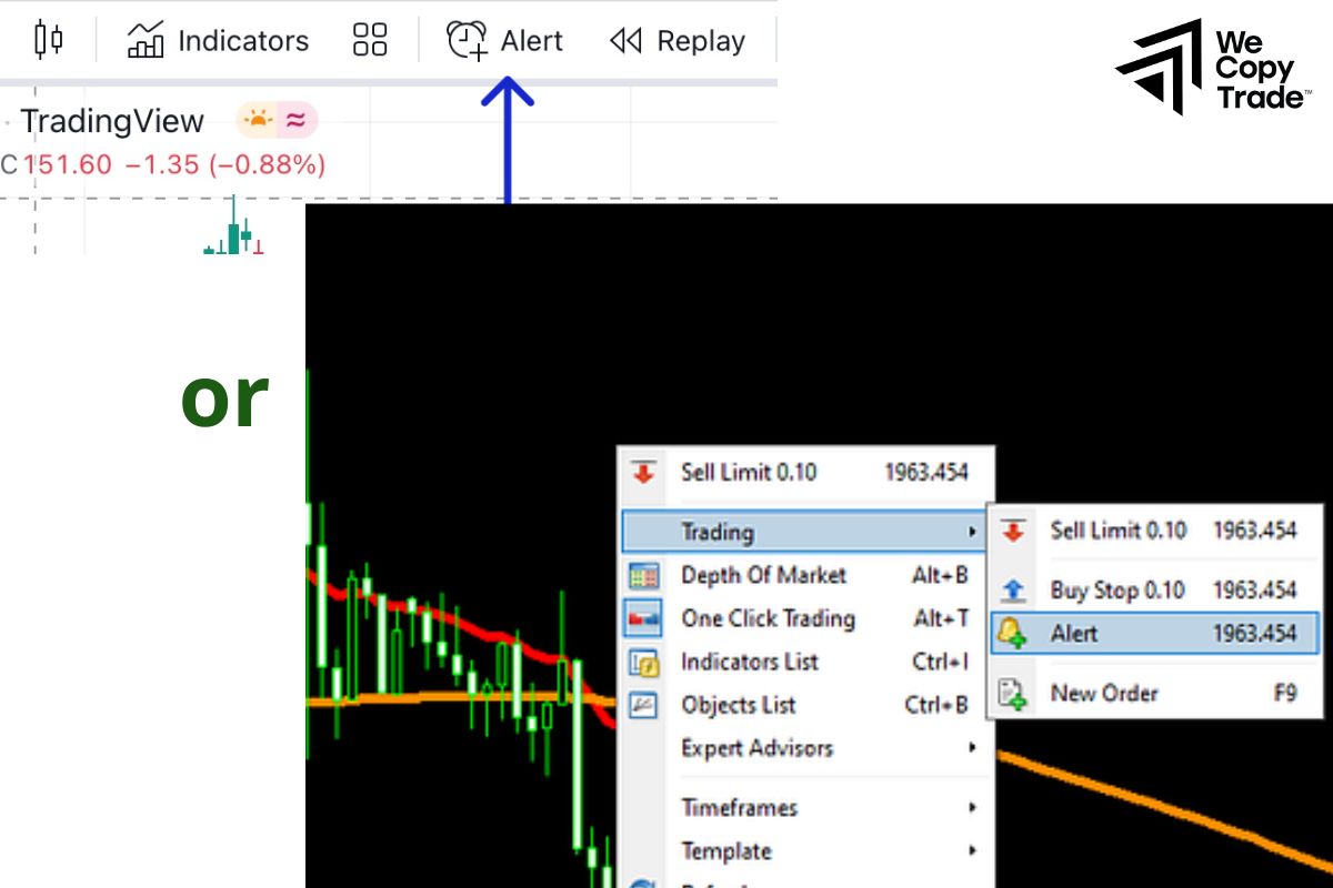 How to set up alerts?