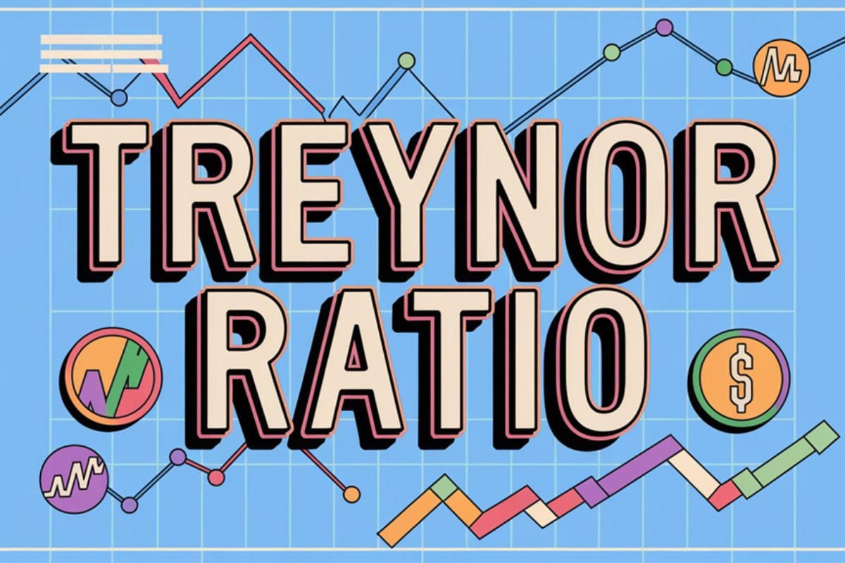 The Treynor ratio measures portfolio risk using beta, its sensitivity to market returns