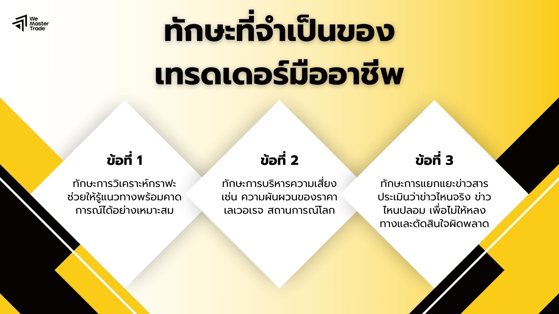 เทรดเดอร์มือาชีพ