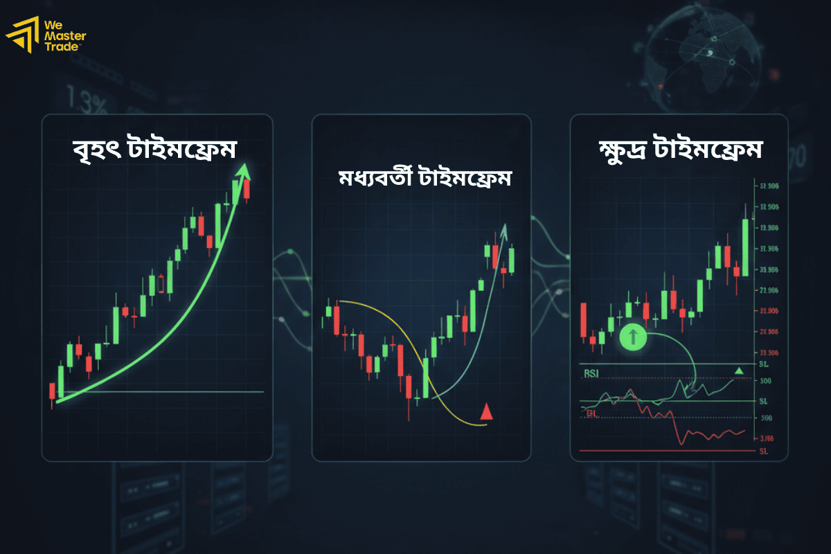 গভীরতা বাড়াতে মাল্টি-টাইমফ্রেম এনালাইসিস (Multi-Timeframe Analysis)