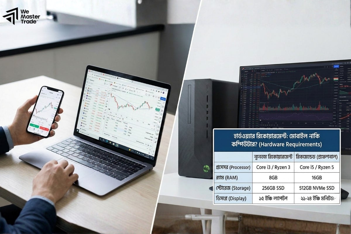 ট্রেডিং করতে কি কি লাগে