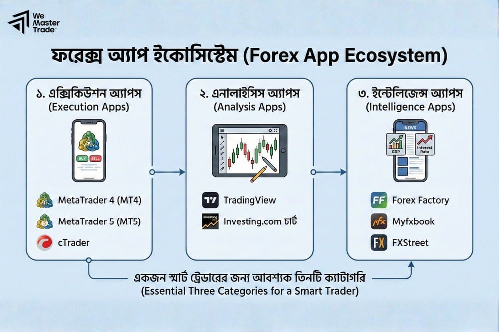 মোবাইলে ফরেক্স ট্রেডিং অ্যাপস
