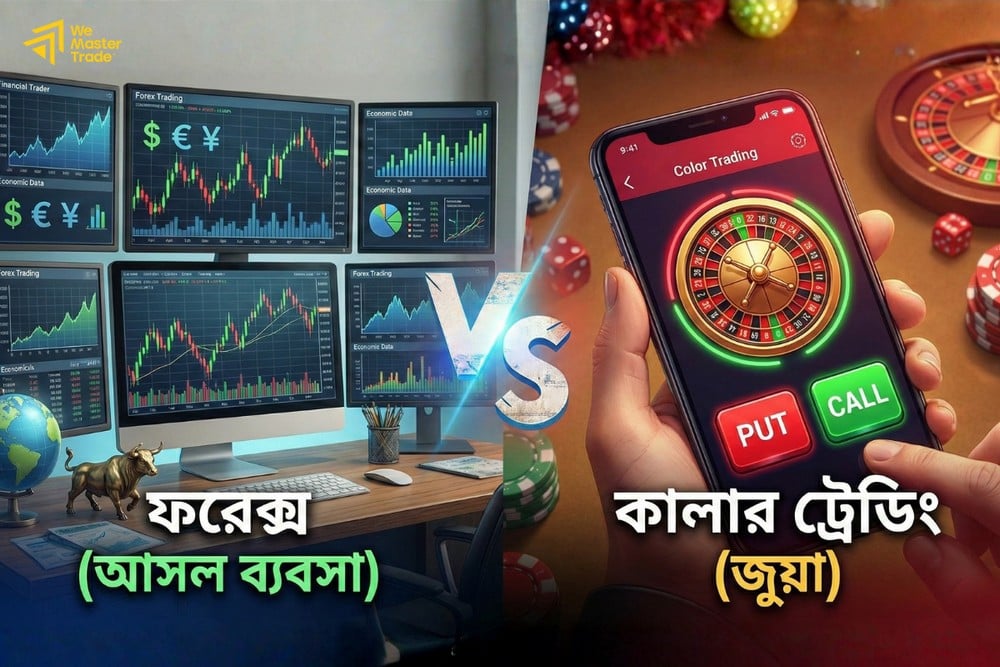 ফরেক্স vs কালার ট্রেডিং