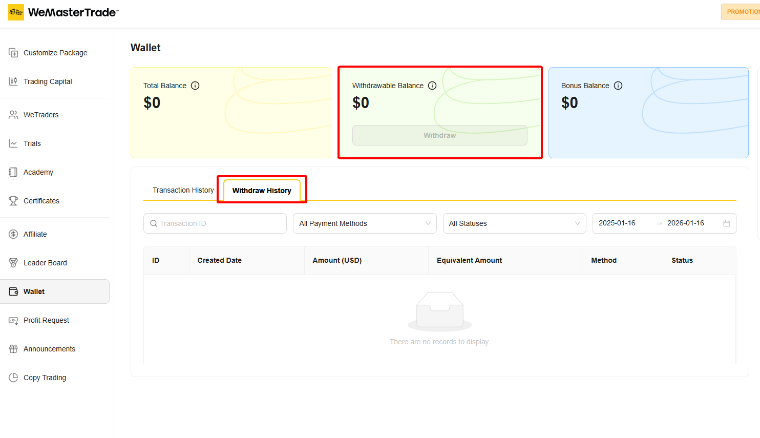 Step 4: Use Your Wallet Balance
