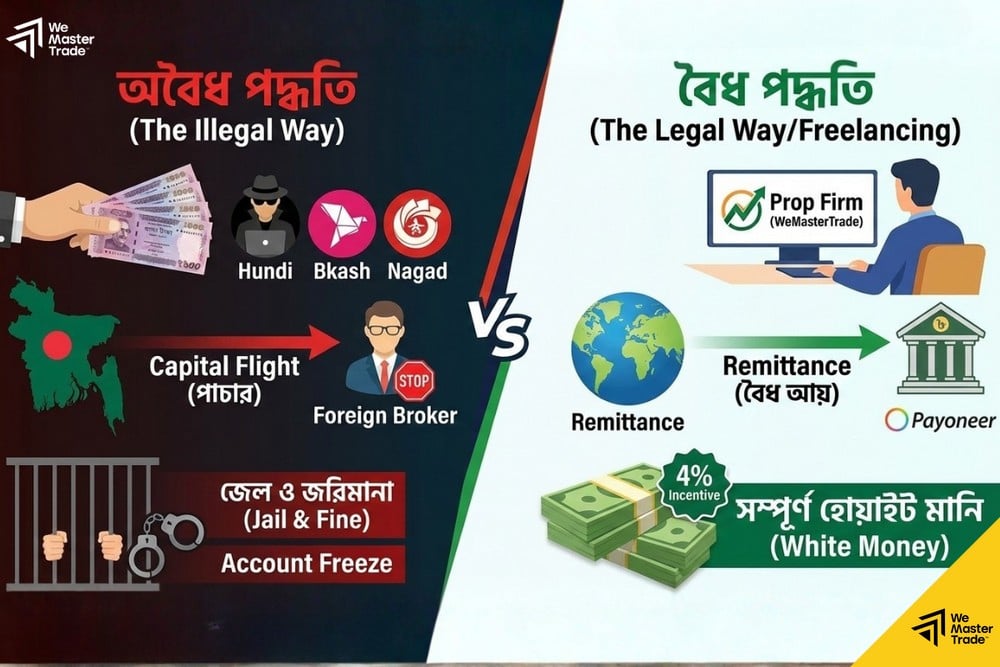 বাংলাদেশে ফরেক্স ট্রেডিং কি বৈধ