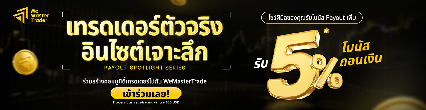 WEMASTERTRADE — PAYOUT SPOTLIGHT SERIES FOR OUTSTANDING TRADER INSIGHTS BEGINS NOW!