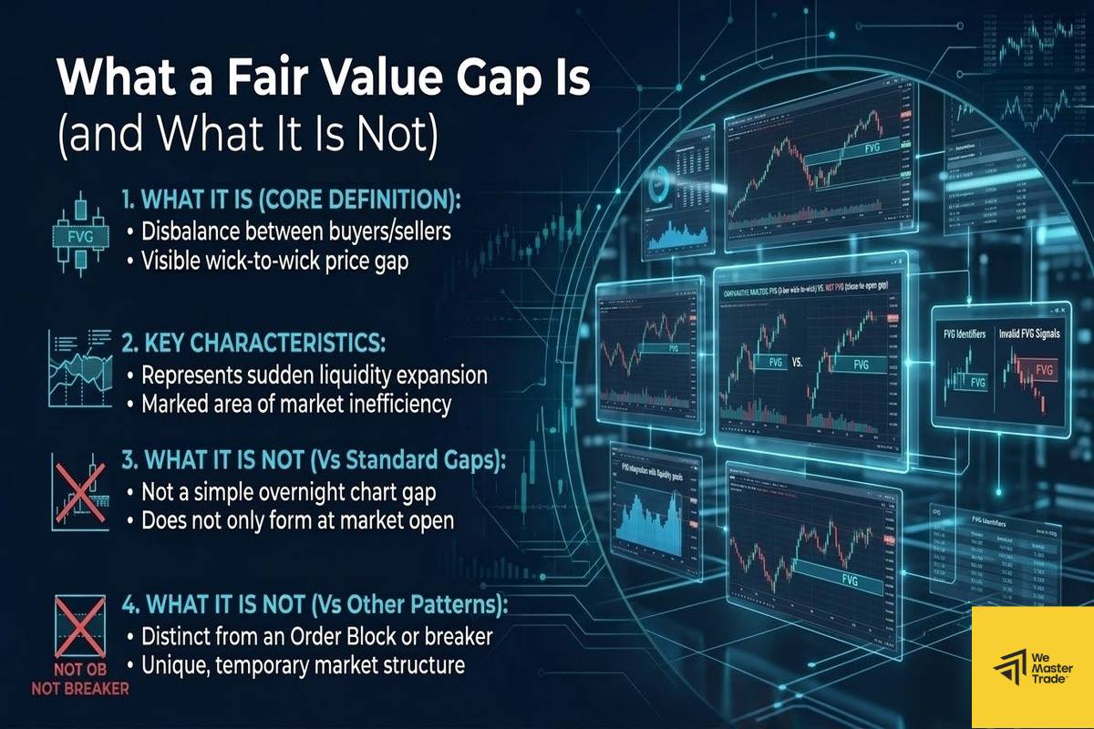 What a Fair Value Gap Is (and What It Is Not)