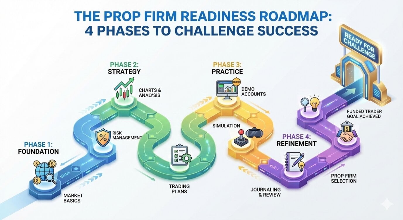  11 Cara Belajar Trading Biar tidak Gagal Challenge Prop Firm