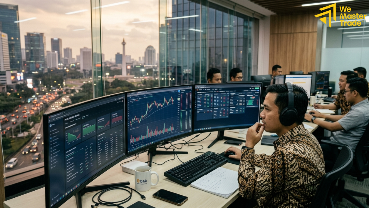 Tren trading yang berkembang di Indonesia: prop firm, crypto, forex, dan saham