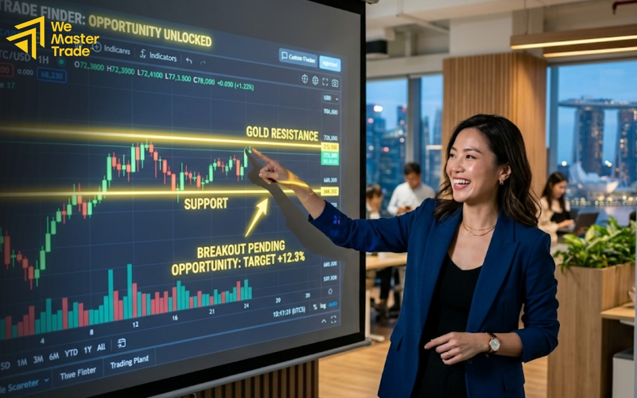 Tanpa memahami cara membaca grafik dengan baik, trader biasanya akan kesulitan melihat arah tren, kekuatan momentum, serta level-level penting yang sering menjadi area pembalikan harga.