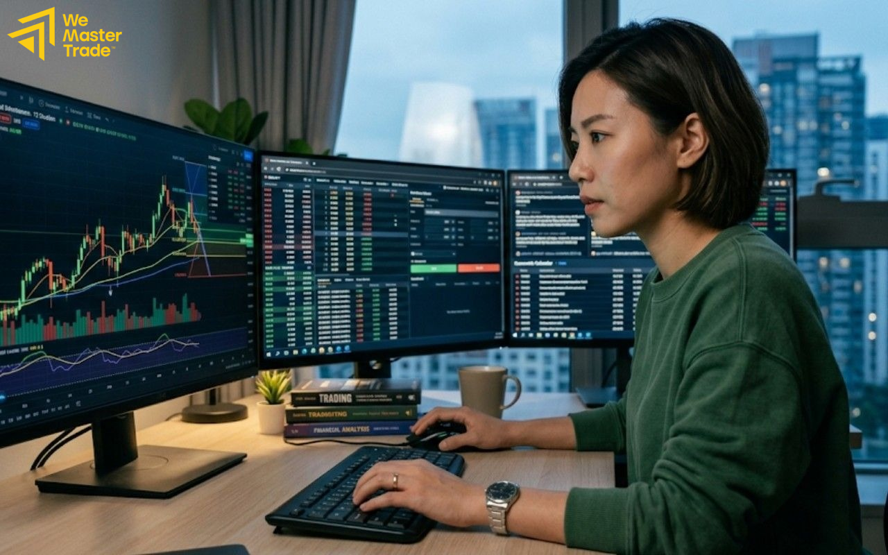 Dengan prop firm instant funding, trader bisa langsung fokus membangun konsistensi trading tanpa tekanan target evaluasi dan batas waktu challenge.