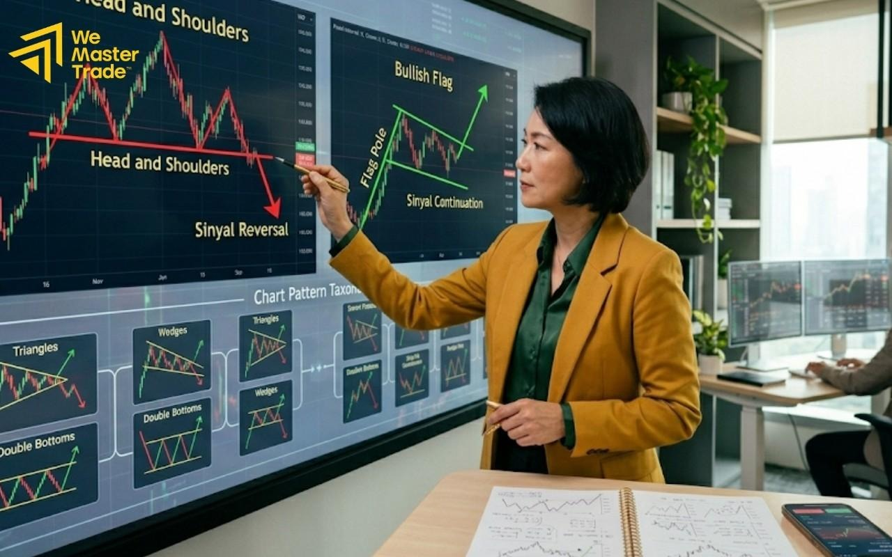 Belajar cara membaca grafik candlestick membantu trader memahami tren, momentum pasar, serta peluang entry dengan analisis yang lebih terarah.