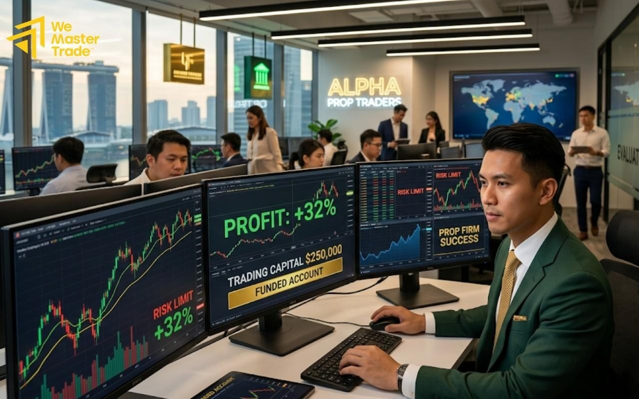 Apa itu prop firm? Sistem trading di mana trader menggunakan modal dari perusahaan dan berbagi profit sesuai aturan yang ditetapkan.