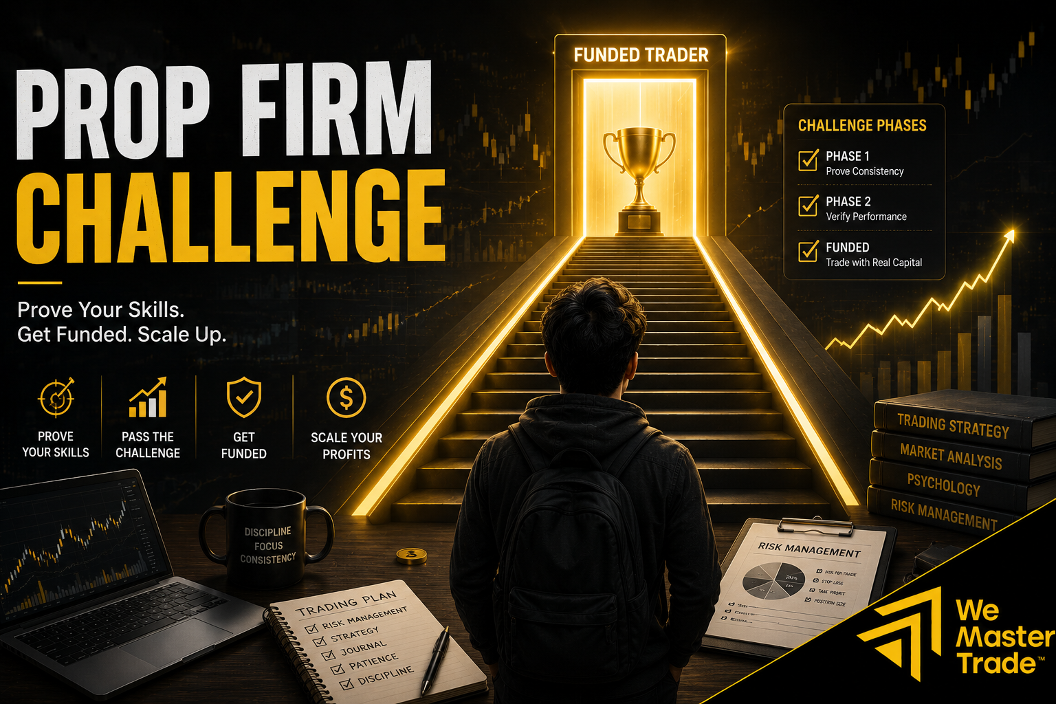 ¿Qué es un Prop Firm Challenge? Guía completa para principiantes 1 Prop Firm Challenge