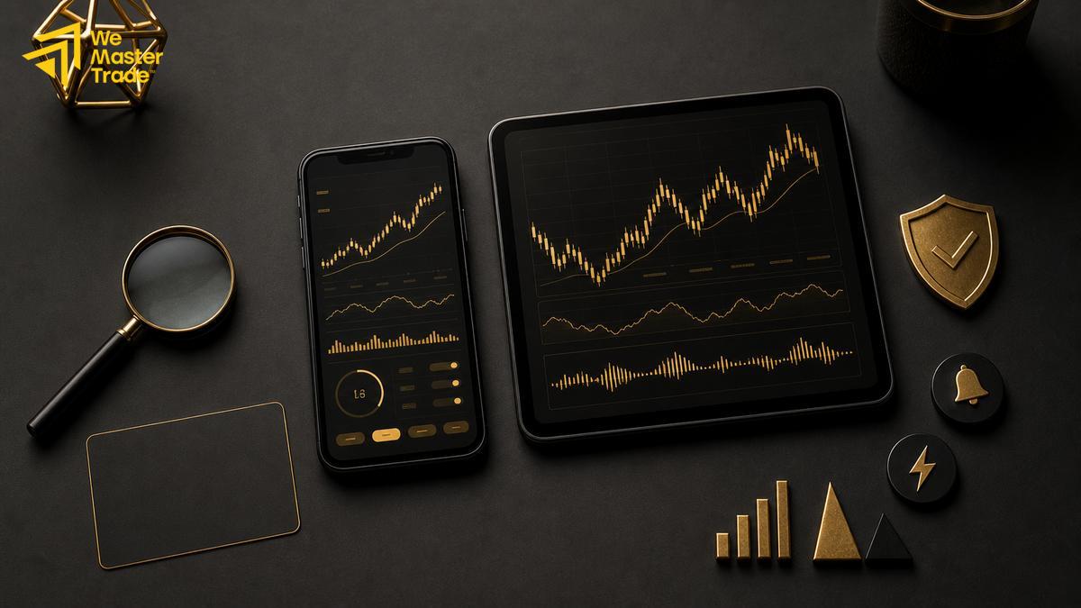 តារាងប្រៀបធៀបមុខងារ Forex Trading App និង charting tools នៅលើទូរស័ព្ទ