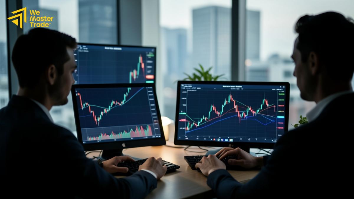 តារាងគណនា risk-reward ratio និង lot size សម្រាប់ Buy និង Sell trade