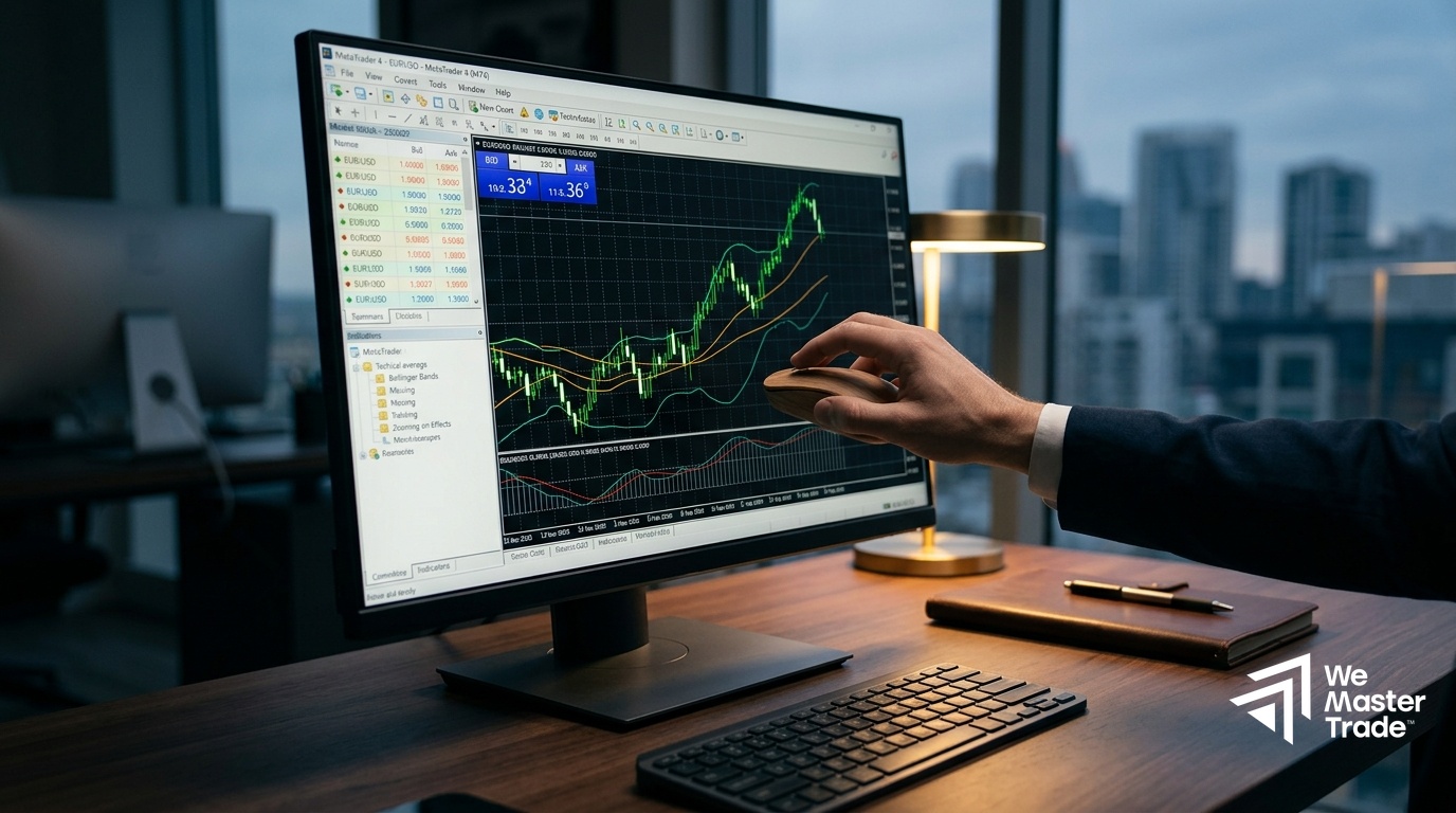 MetaTrader 4 (MT4) для Начинающих: Полное Руководство по Освоению Платформы 4 Использование графиков и индикаторов для анализа рынка в MT4