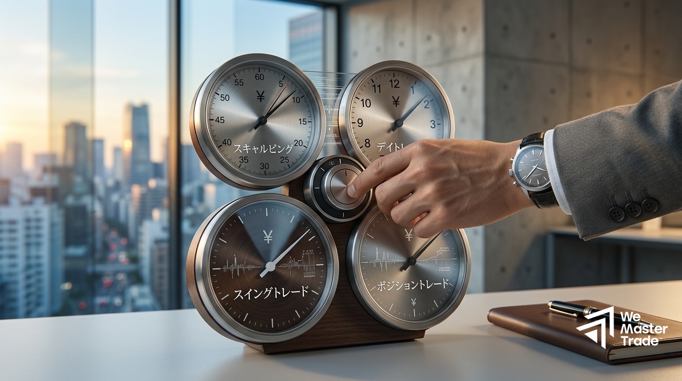 金融商品別のトレードスタイル：FX、株式、暗号資産、商品先物など