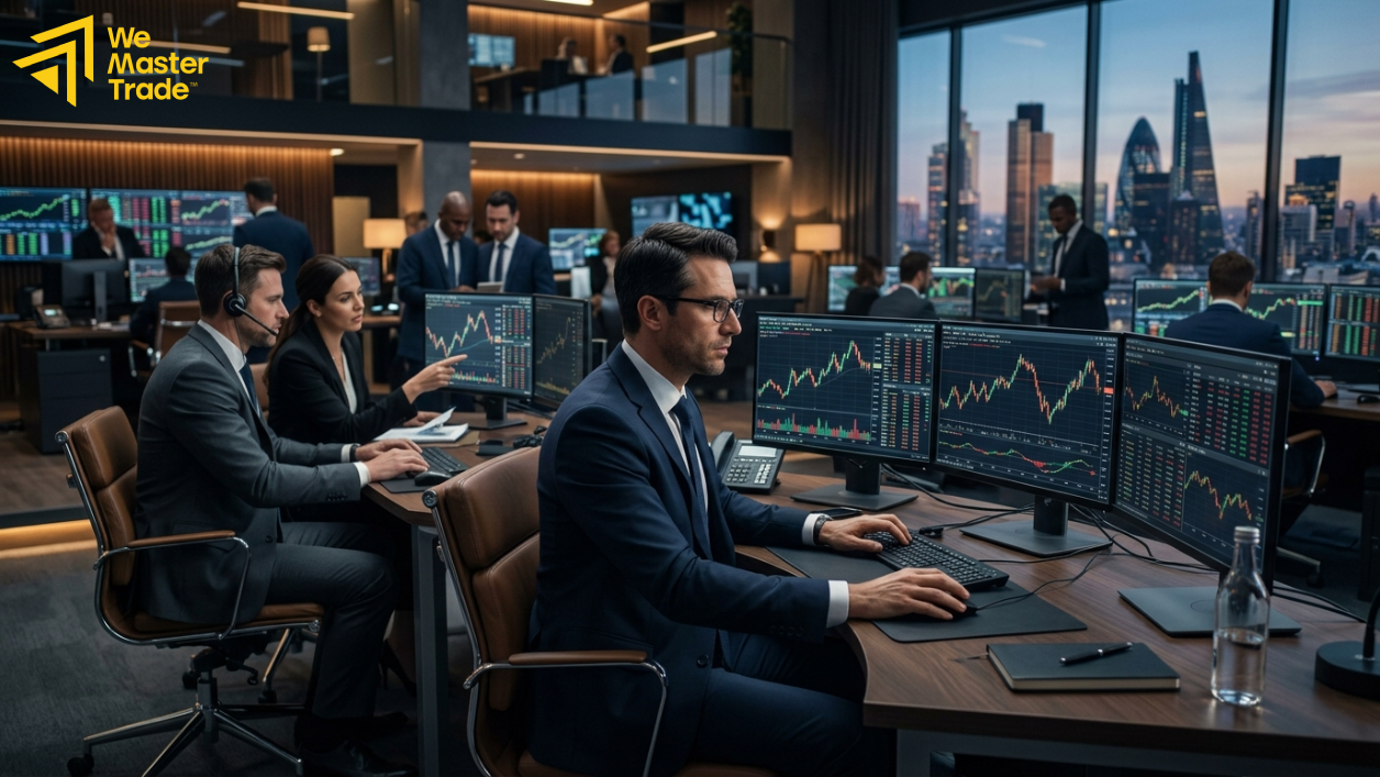 WeMasterTrade challenge rules ពន្យល់ច្បាស់ៗសម្រាប់អ្នកចង់ចូល Challenge 1 អ្នកជួញដូរកំពុងសិក្សាច្បាប់ Challenge និងលក្ខខណ្ឌ evaluation មុនចាប់ផ្តើម trade