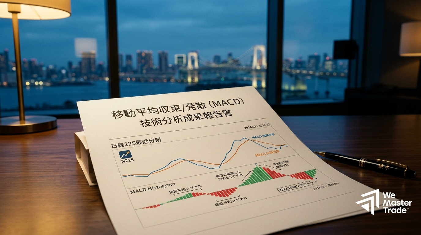 MACDの見方と主要な売買シグナル