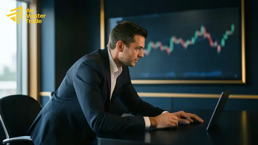 MetaTrader 4 ជាអ្វី? មគ្គុទេសក៍ MT4 សម្រាប់អ្នកចាប់ផ្តើម 1 ក្រាហ្វិក MetaTrader 4 បង្ហាញ candlestick និង indicator សម្រាប់ Forex trading