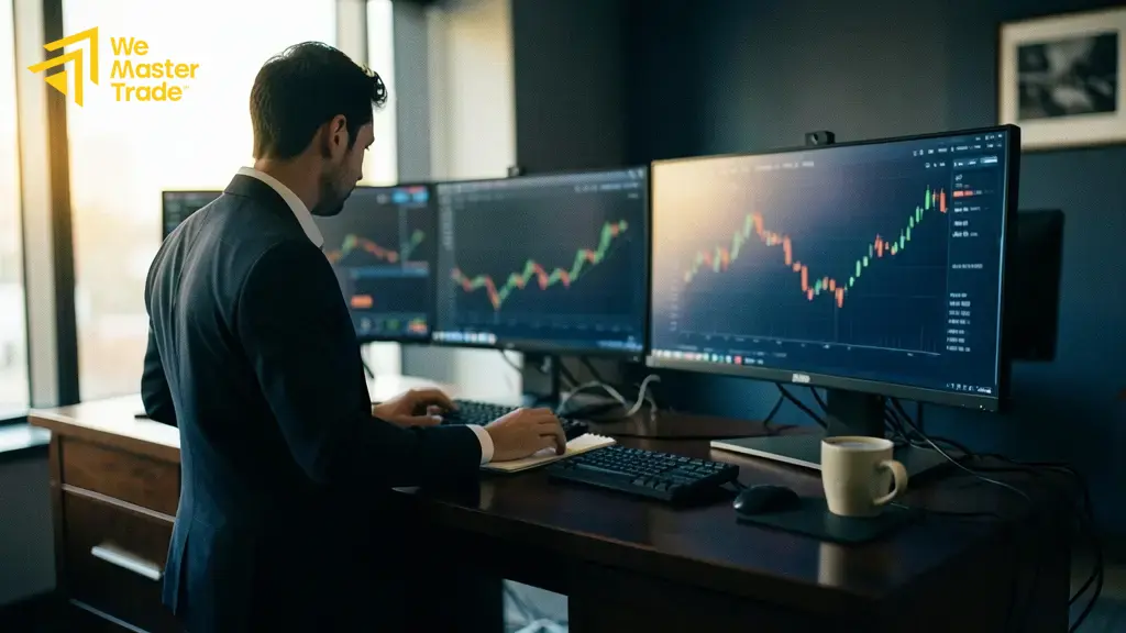 MetaTrader 4 ជាអ្វី? មគ្គុទេសក៍ MT4 សម្រាប់អ្នកចាប់ផ្តើម 2 MT4 mobile trading លើ iPhone និង Android បង្ហាញ position និងក្រាហ្វិក