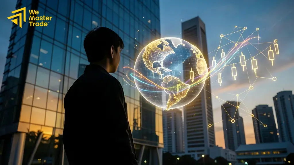 Platform Trading Forex: Panduan Memilih untuk Trader Indonesia 1 Trader memantau platform trading forex di layar desktop