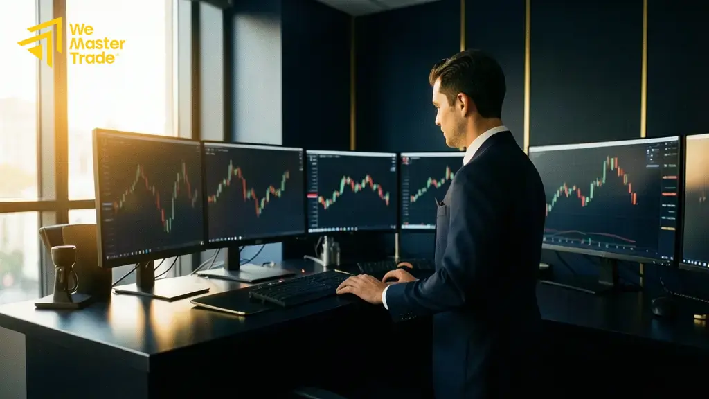 Trading Forex untuk Pemula: Panduan Dasar dari Nol 1 Ilustrasi pemula belajar trading forex dari nol melalui grafik mata uang