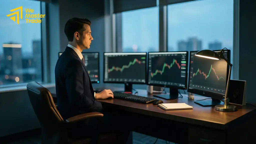 Ilustrasi sesi trading forex dan jam pasar dunia
