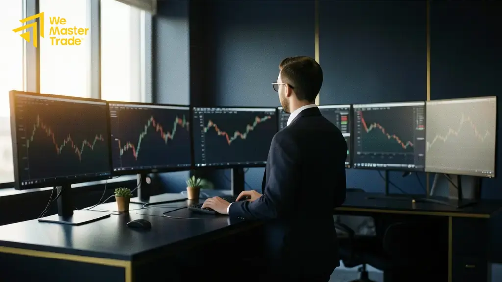 Contoh perhitungan trailing drawdown pada akun 10.000 dolar dengan batas yang bergerak