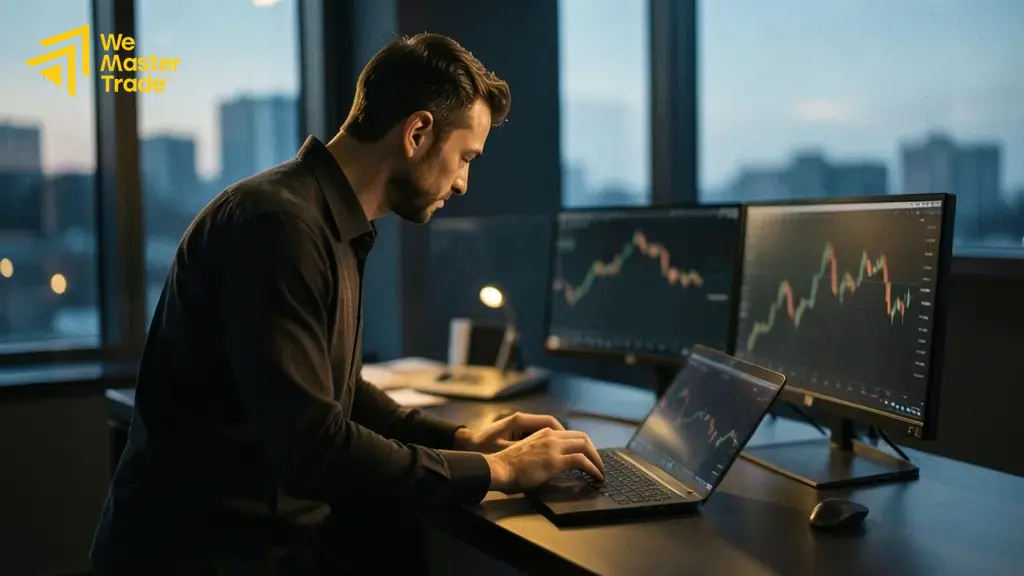 Ilustrasi konsep balance based drawdown pada akun prop firm