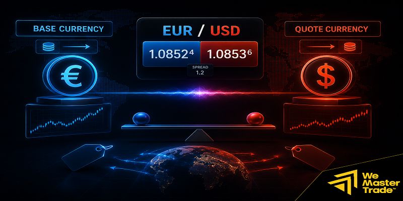 Forex Quotation คืออะไร? คู่มืออ่านราคา Forex สำหรับมือใหม่ 3 Base Currency กับ Quote Currency ต่างกันอย่างไร?