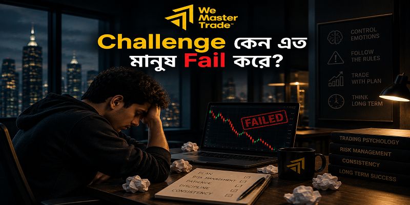 Prop Firm Challenge কী? নতুন Trader-দের জন্য সম্পূর্ণ গাইড 4 Challenge কেন এত মানুষ Fail করে?
