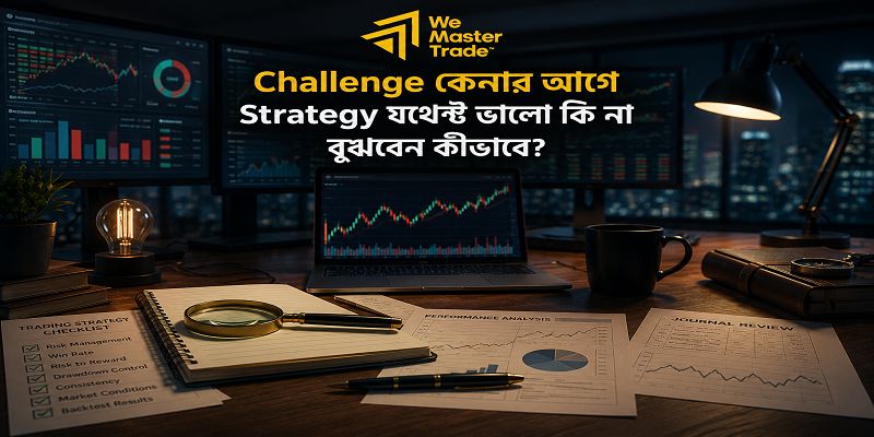 Prop Firm Challenge Pass Guide Bangladesh | প্রথমবারেই সফল হওয়ার সম্পূর্ণ গাইড 4 Challenge কেনার আগে Strategy যথেষ্ট ভালো কি না বুঝবেন কীভাবে?