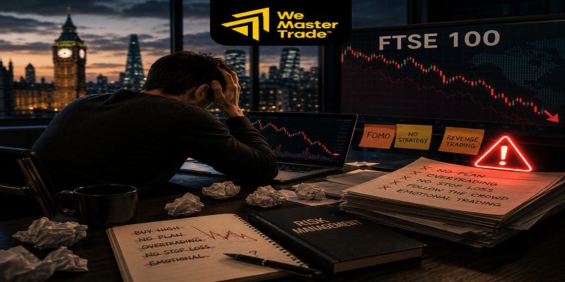 FTSE 100 ট্রেড করার সময় নতুন trader-রা কোন ভুলগুলো বেশি করে?