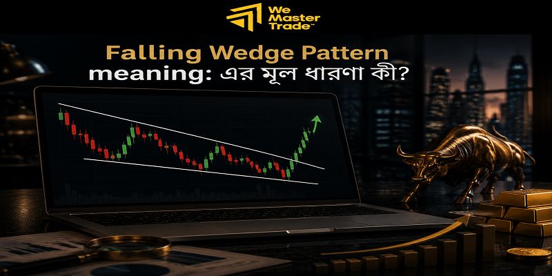 Falling Wedge Pattern কী? Forex Trader দের জন্য সহজ সম্পূর্ণ গাইড 1 Falling Wedge Pattern meaning: এর মূল ধারণা কী?