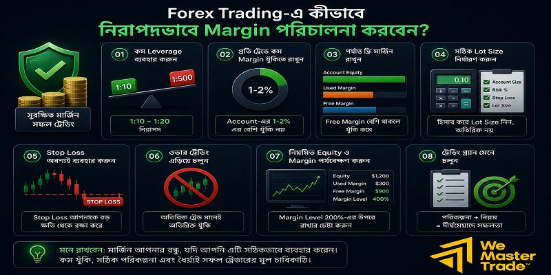 Forex Trading-এ কীভাবে নিরাপদভাবে Margin পরিচালনা করবেন?