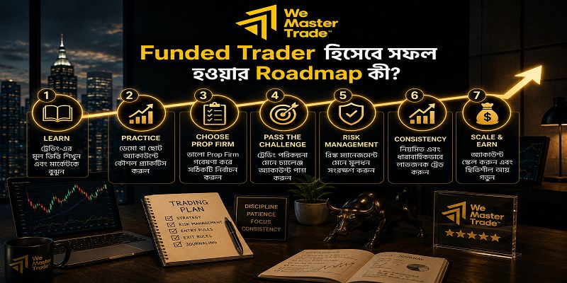 Funded Trader হিসেবে সফল হওয়ার Roadmap কী?