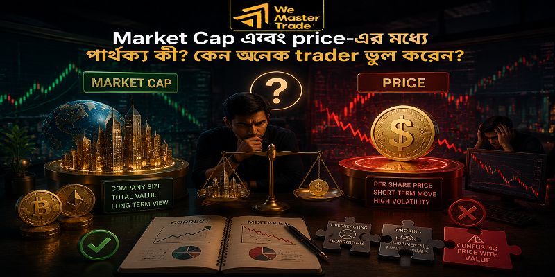 Market Cap: Meaning, Formula এবং Crypto Trading-এ এর গুরুত্ব 2 Market Cap এবং price-এর মধ্যে পার্থক্য কী? কেন অনেক trader ভুল করেন?