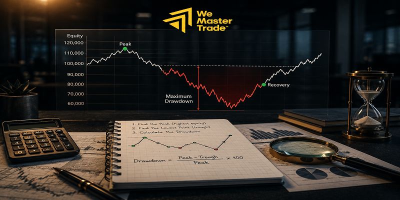 Maximum Drawdown কী? Prop Firm Traderদের জন্য সম্পূর্ণ গাইড 2 Maximum Drawdown কীভাবে হিসাব করা হয়? আপনি কি নিজেই সহজে গণনা করতে পারবেন?
