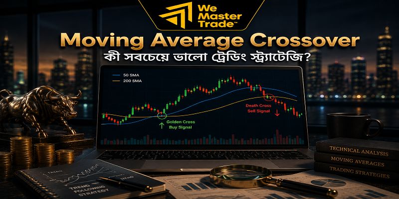 Moving Average (MA) কী? SMA, EMA, সেরা সেটিংস ও ট্রেডিংয়ে ব্যবহার করার সম্পূর্ণ গাইড 2 Moving Average Crossover কি সবচেয়ে ভালো ট্রেডিং স্ট্র্যাটেজি?